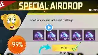 29 AIR DROP HOW PURCHASE NEW " FUMES ON FIRE"  BOOYAH PASS BUNDLE 🔥 🤯