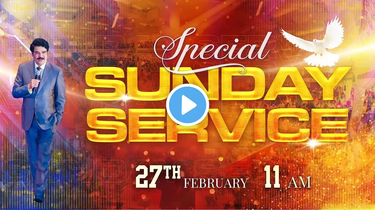 #SundayService​ #Online ​#Live || 27th February 2022 || Calvary Church Chennai || Dr Jayapaul