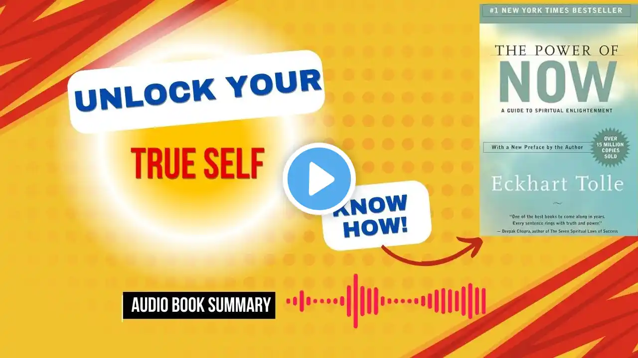 The Power of Now by Eckhart Tolle | Full Audio Book Summary in English