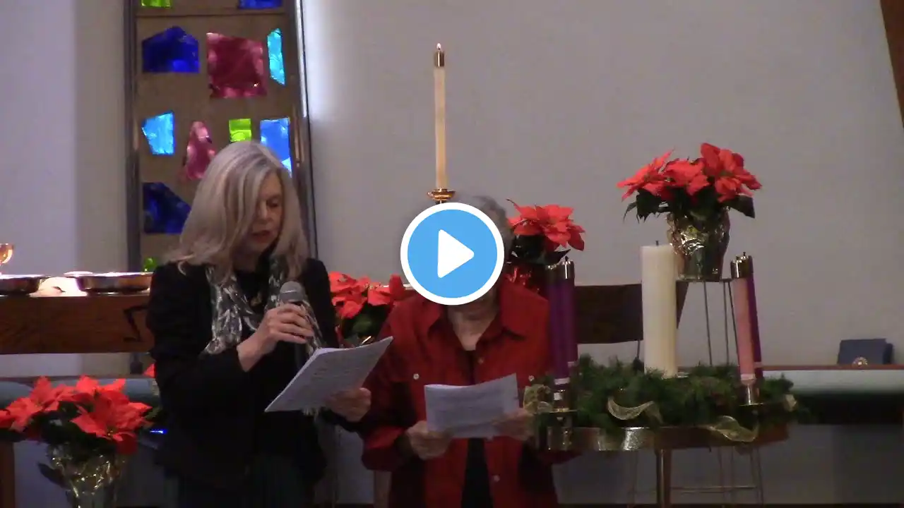 LIVE Worship - Sunday, December 5, 2021 (Rev. Chris Coon)