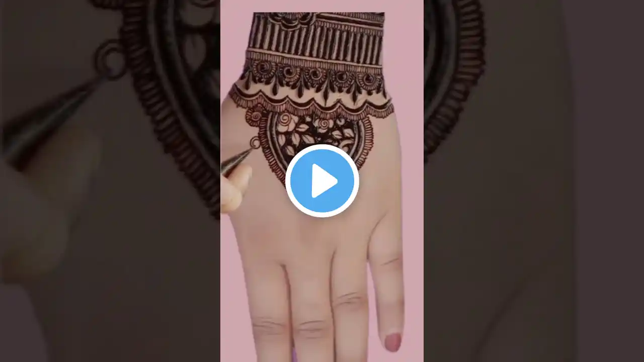 wow 😳 mehndi design #2024 #henna #new #mhendi #treading #simple mehndi design