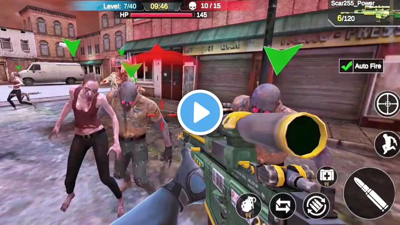 Dead Zombie : Gun games for Survival as a shooter _ Android GamePlay