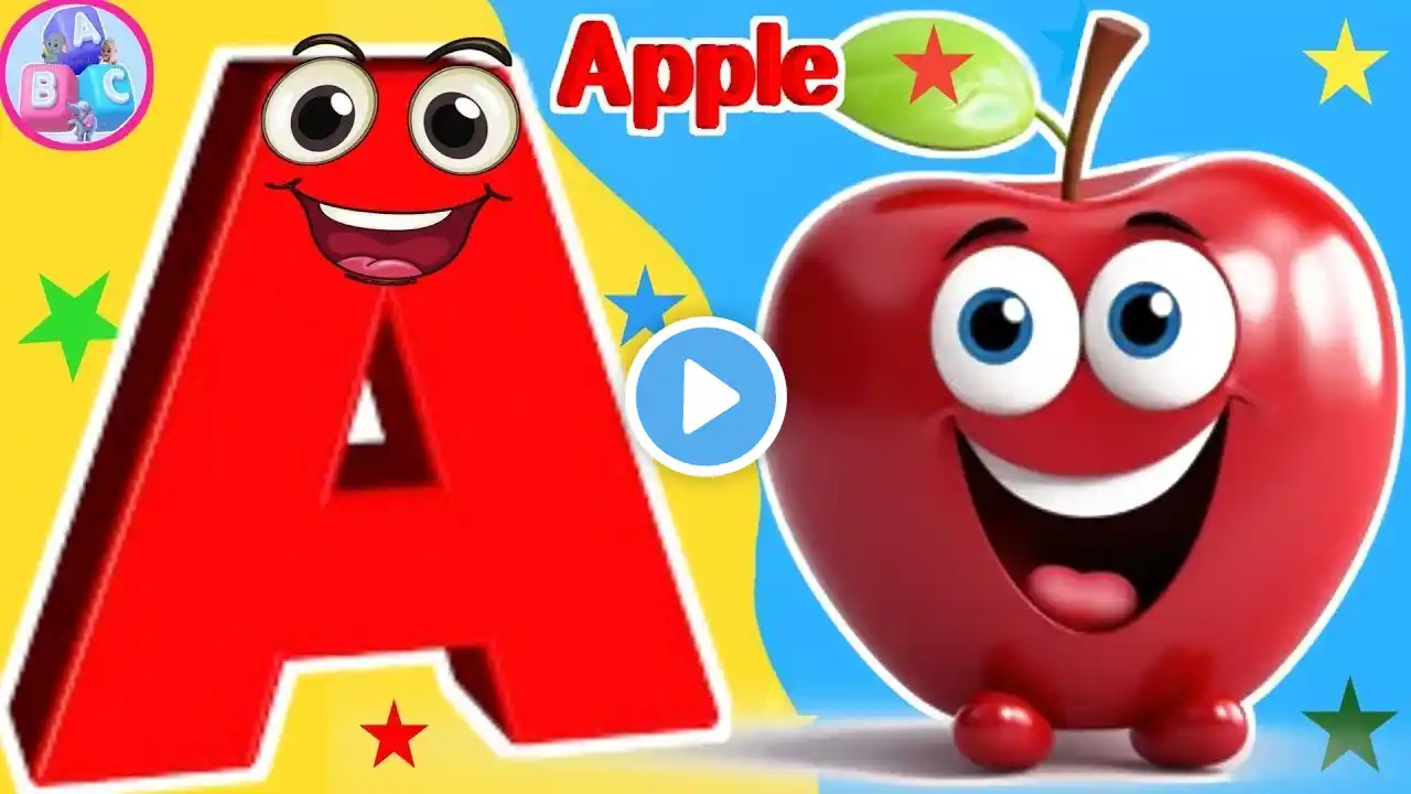 Phonics Song 2 with TWO Words in 3D, A For Airplane, ABC Alphabet Songs & Sounds