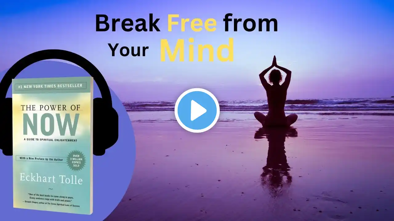 Tired of Overthinking? | The POWER of NOW by Eckhart Tolle Audiobook |Book Summary in English part1