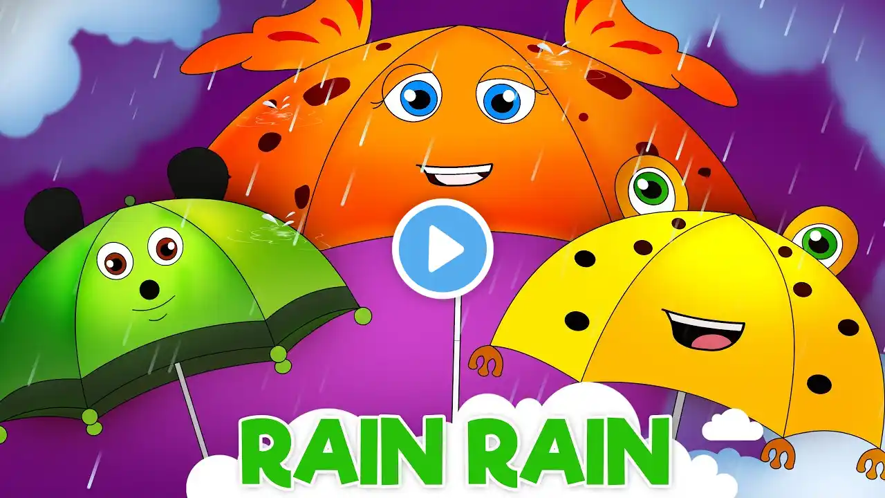 🔴 ☔️Rain Rain Go Away, ⛵️Row Row Row Your Boat + More Nursery Rhymes & Songs For Children