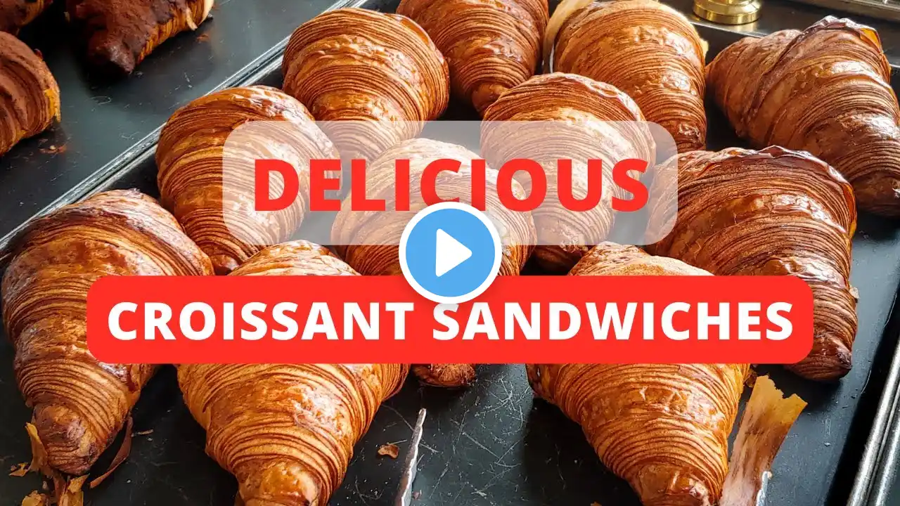 Croissant Sandwich You Will Love to Eat for Lunch Recipe