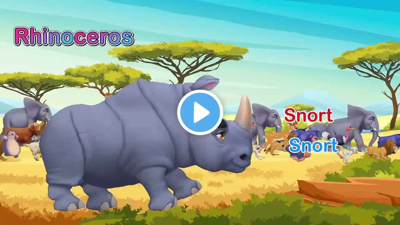 Animal Sounds Song | Fun and Easy Animal Sounds for Kids | ZumiZoo TV