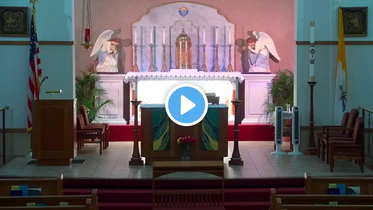 THE HOLY MASS - Corpus Christi Catholic Church celebrates Vigil Mass every Saturday at 5:00 PM