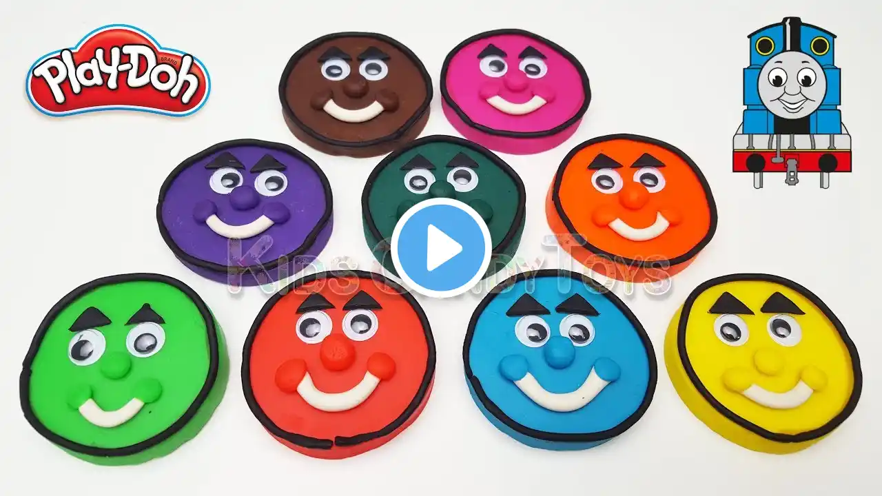 Play Doh Thomas The Train Learn Colors | Fun Video for Kids Thomas and Friends