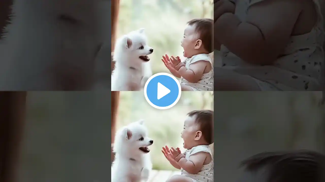 AI so cute baby little #cut👶 #dog #reels #fyp #foryou #baby #animals #cute #mini #cuteanimals #dogs