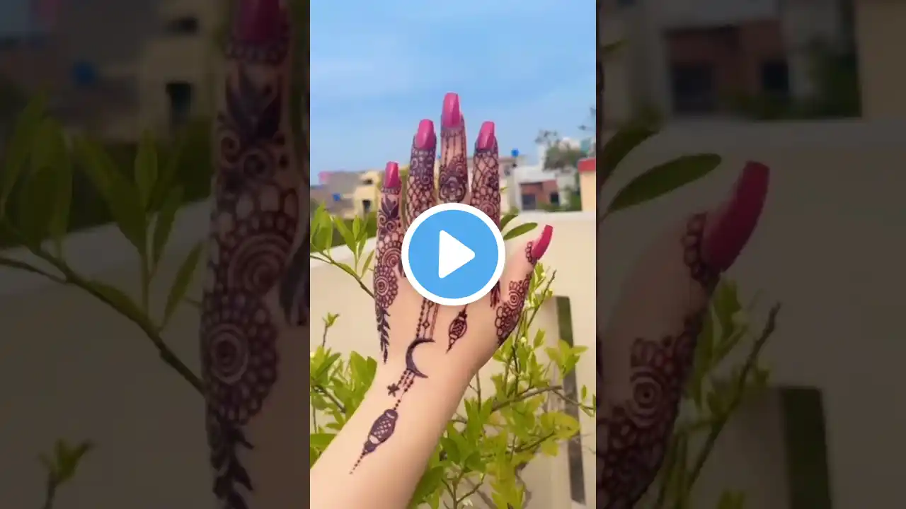 wow beautiful Eid mehndi 😍 #trending #youtubeshorts #viralvideo