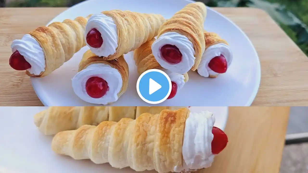 Cream Roll Recipe //Homemade Cream Roll/Bakery Style Cream Roll