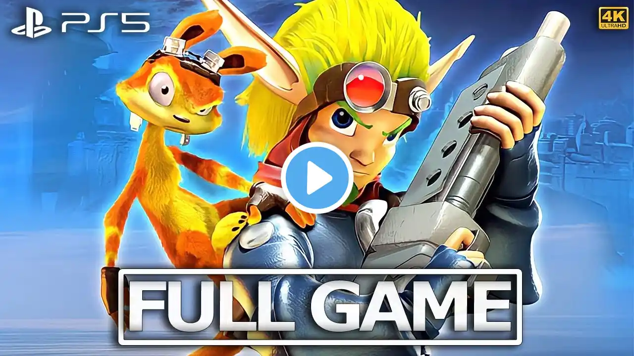 Jak 2  Full Gameplay Walkthrough (No Commentary) PS5 4K 60FPS Ultra HD