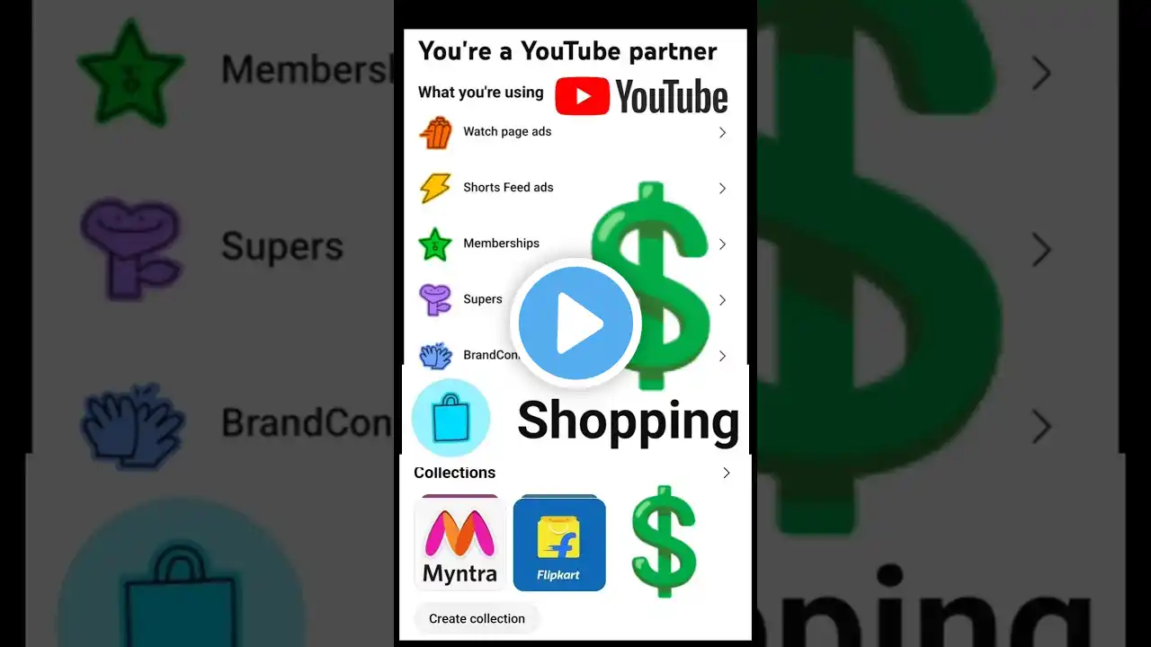 youtube affiliate program | channel monetize💲 partner program #short  #affiliate #shorts #ytshort