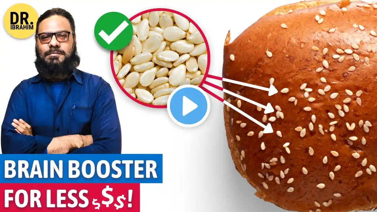 BEST Affordable Brain Booster! Sesame Seeds Benefits/Til Ke Fayde (Urdu/Hindi) Dr. Ibrahim