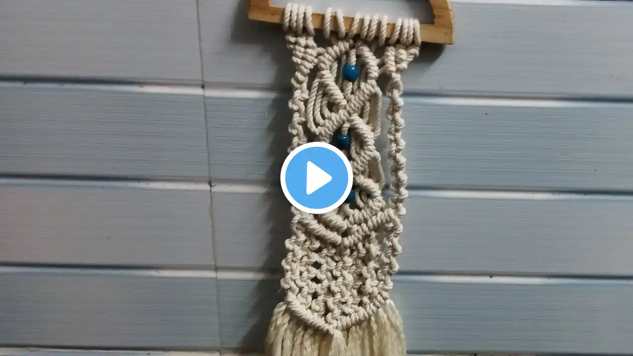 macrame wall decor pattern