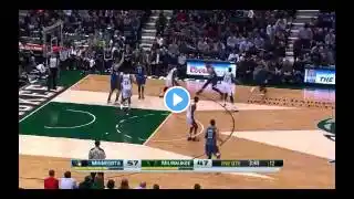 NBA CIRCLE - Minnesota Timberwolves Vs Milwaukee Bucks Highlights 28 Dec. 2013 www.nbacircle.com