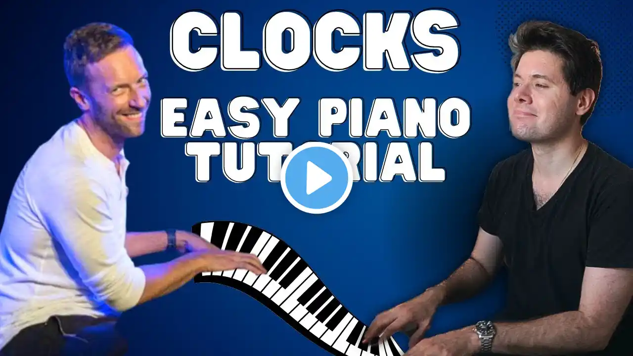 Clocks - Coldplay | EASY PIANO TUTORIAL