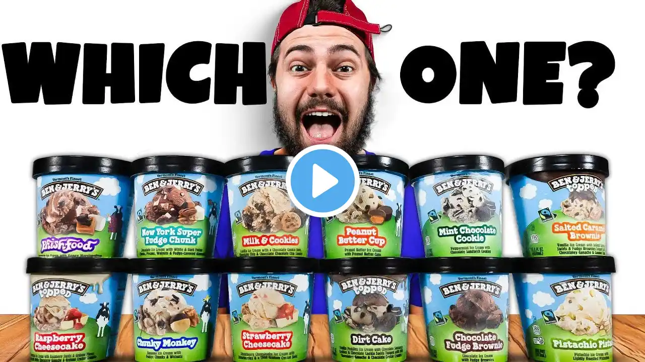 Ben & Jerry’s Flavor Challenge: Best vs Worst