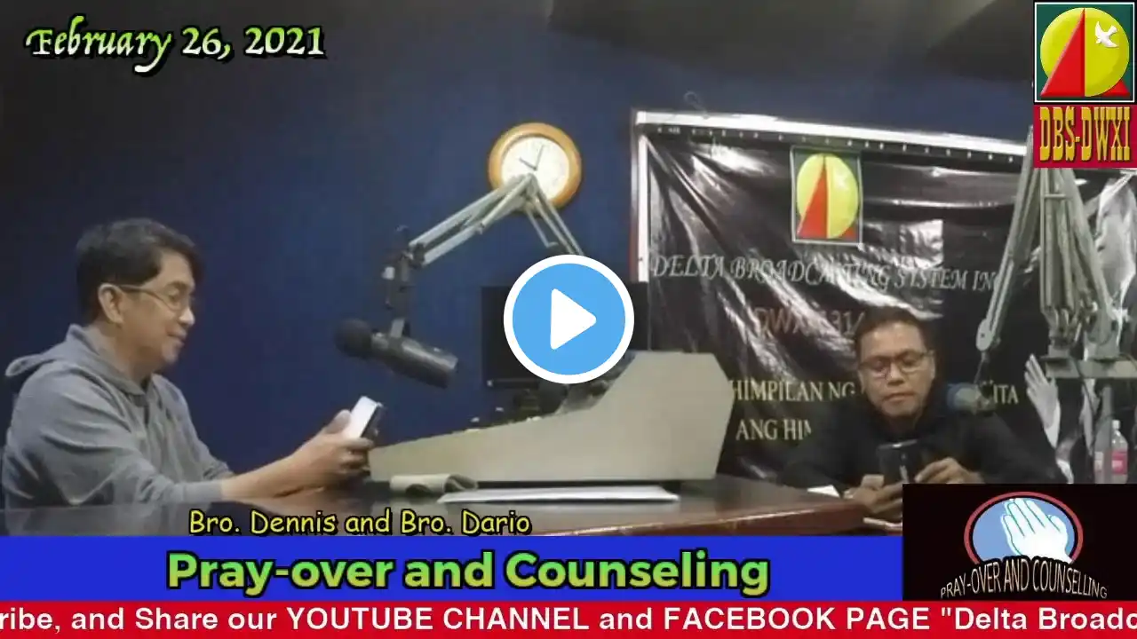 DWXI 1314 AM Livestreaming (Friday - February 26, 2021)#prayoverandcounselling