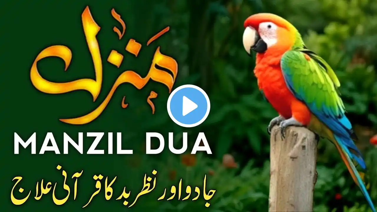 Manzil Dua | منزل Cure and Protection from Black Magic, Jinn / Evil Spirit Posession) Ep 409