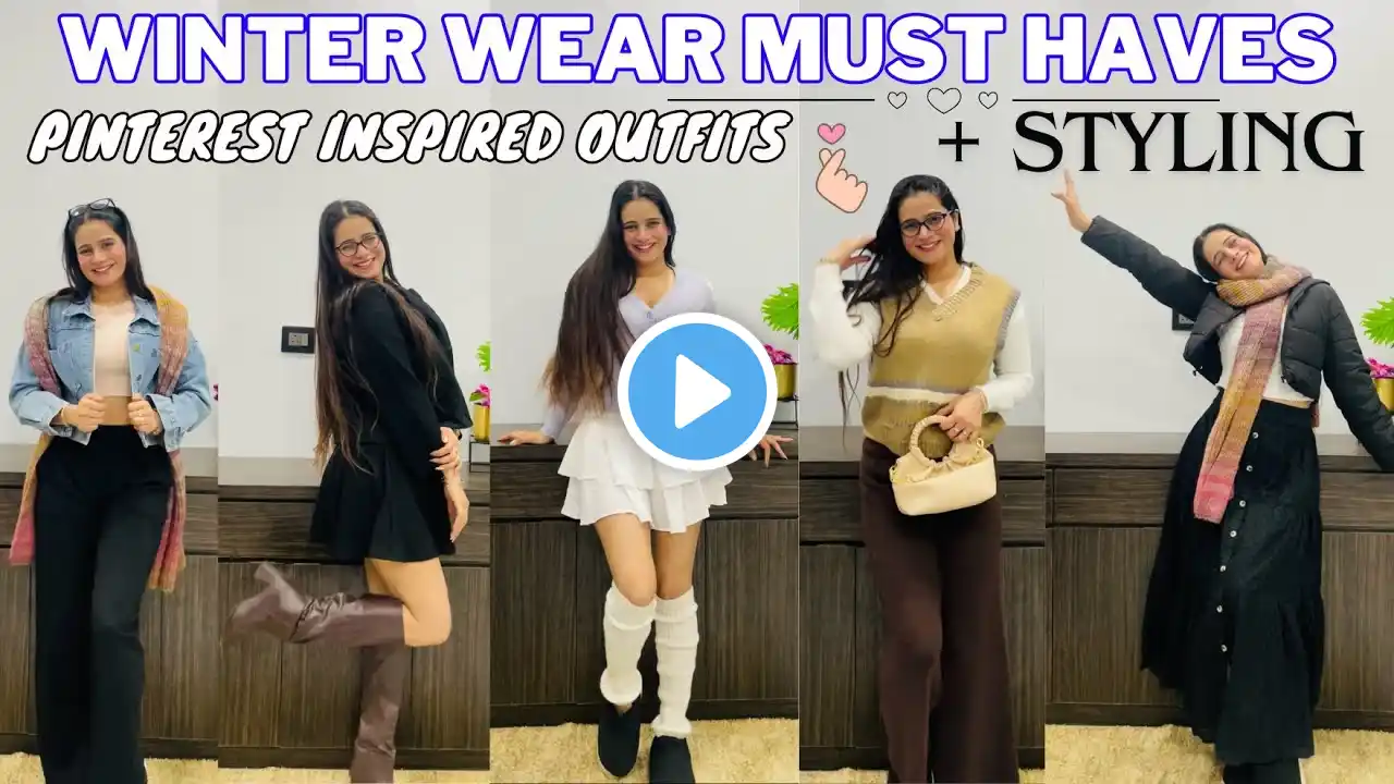 Winter Outfits Guide | Must-Have Essentials for Every Indian Girl | College, Office, and Party Looks