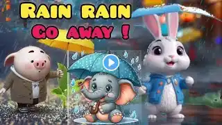 Rain Rain go away Nursery Rhyme with lyrics। Nursery Rhymes। Namo kids learning। Fun learning।