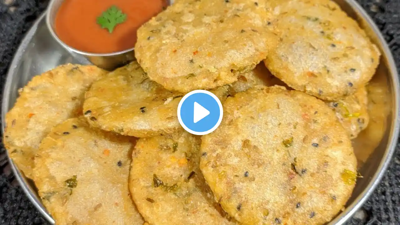 1 कच्चे आलू का इतना क्रिस्पी नाश्ता जिसे एक बार बनाएं और हफ्तों तक खाए | Breakfast recipe | Nashta |