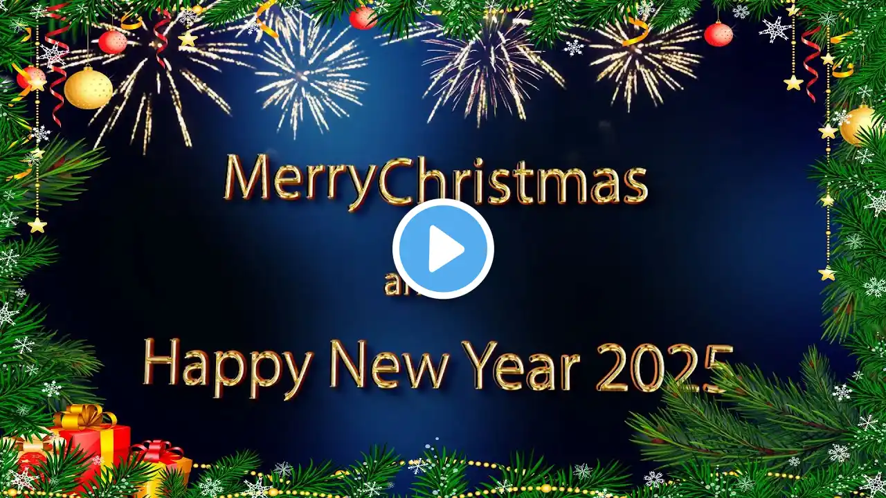 Merry Christmas & Happy New Year 2025 Wishes for Peace & Joy
