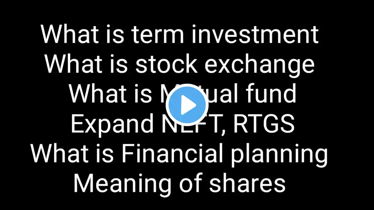 4th sem bcom Financial Education and Investment awareness important questions