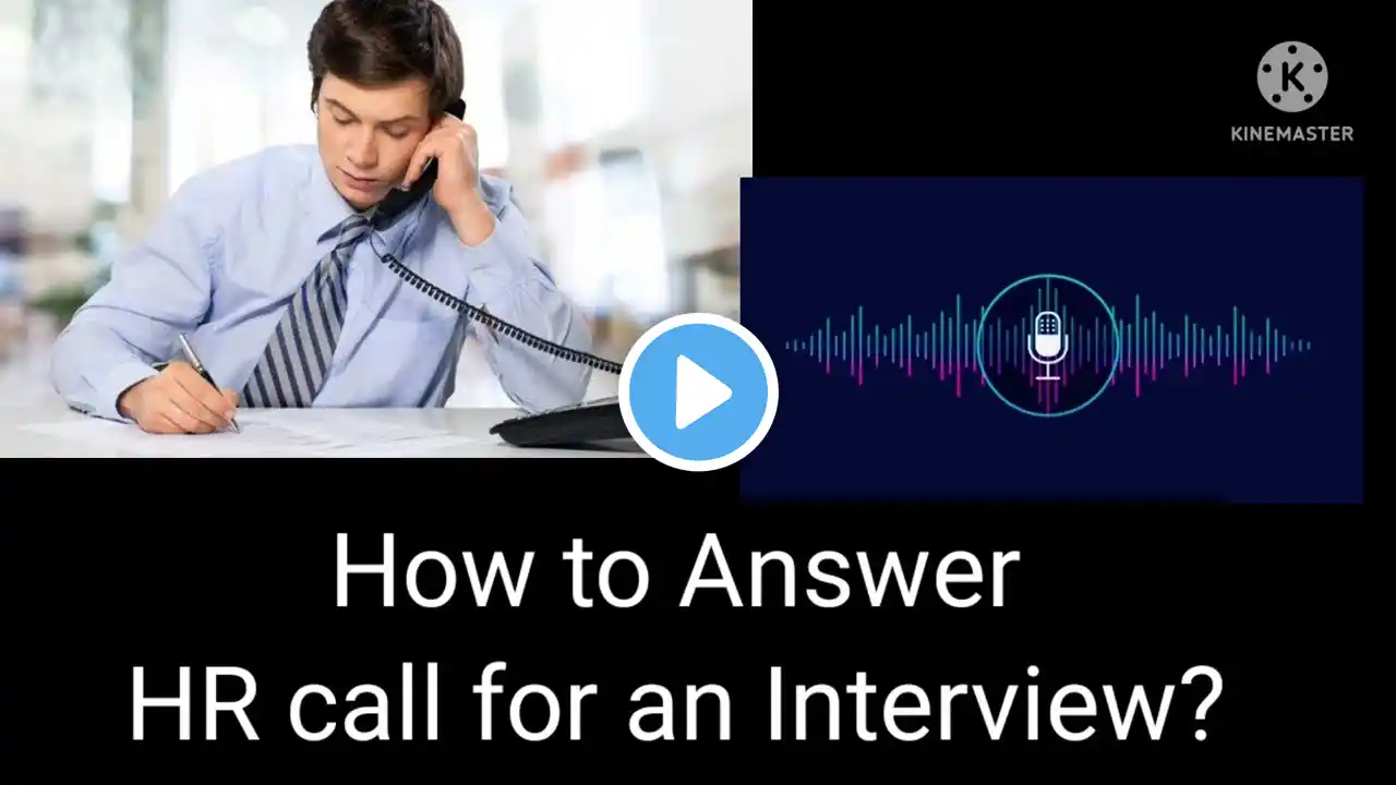 #interview How to answer HR call for an Interview?