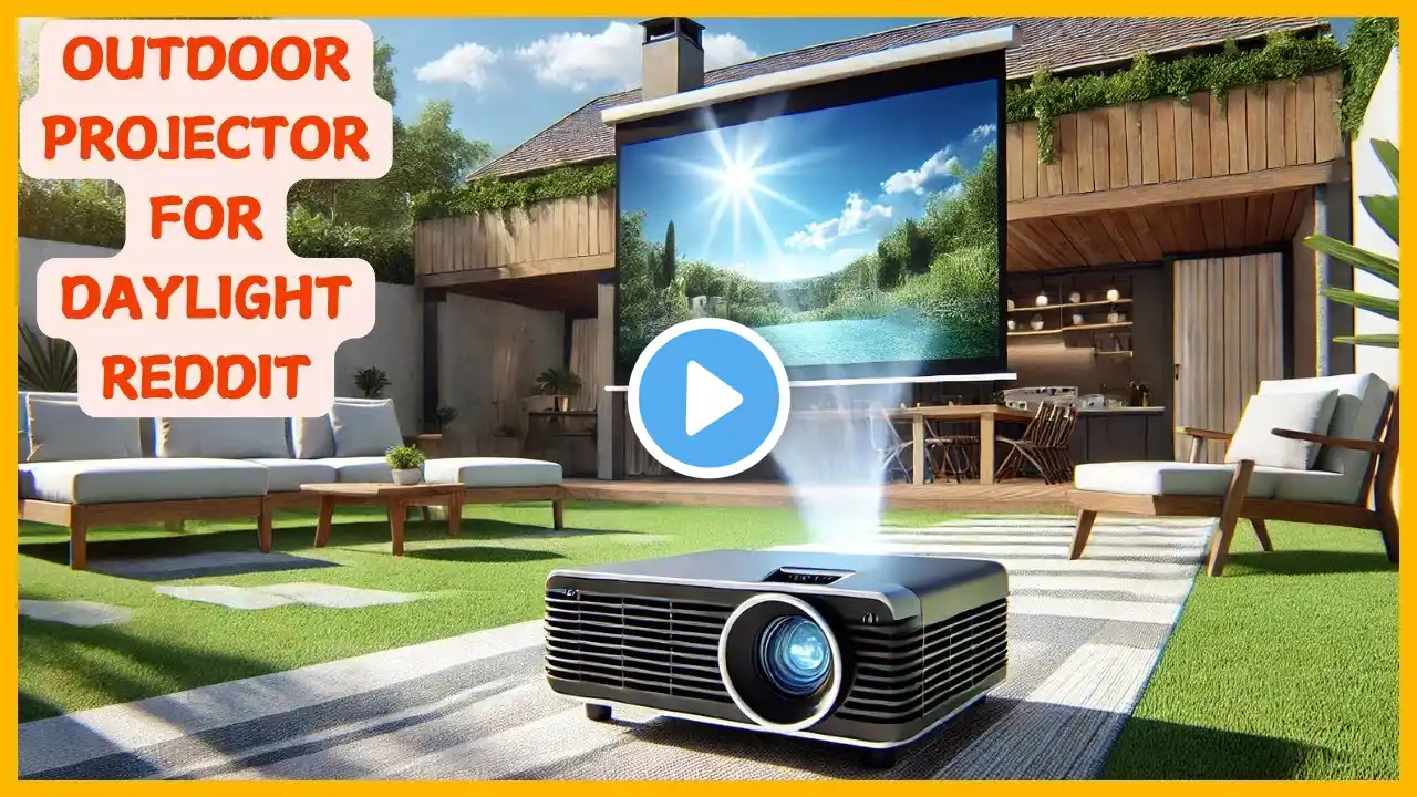 ✅ Top 5 Best outdoor projector for daylight reddit Top Picks Tested!