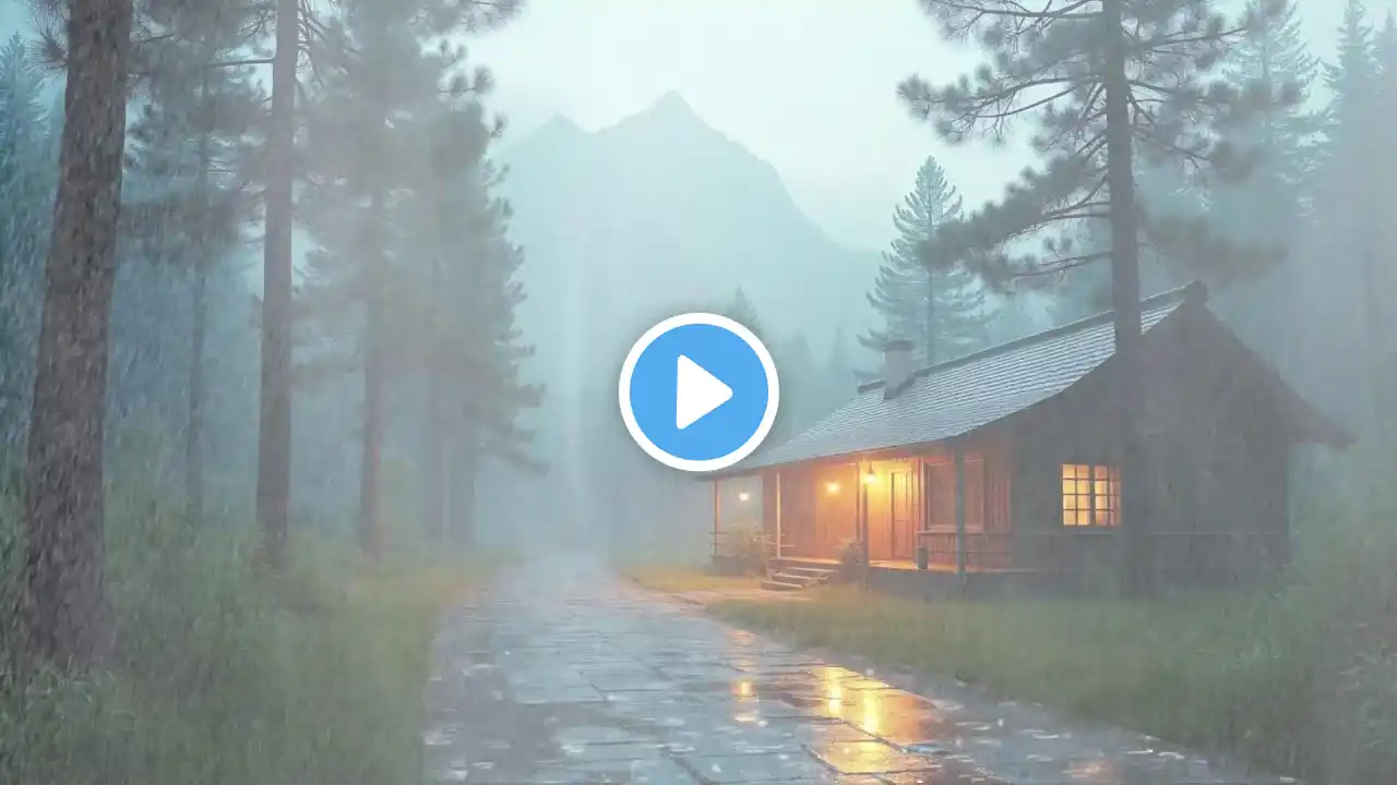 Deep Sleep During the Rainy Night - Rain Sounds For Sleeping - Beat Insomnia, ASMR, RELAX