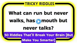 50 Viral Riddles That Will Twist Your Brain! 🤯💡 Can You Beat These 50 Impossible Riddles? 🧠🏆