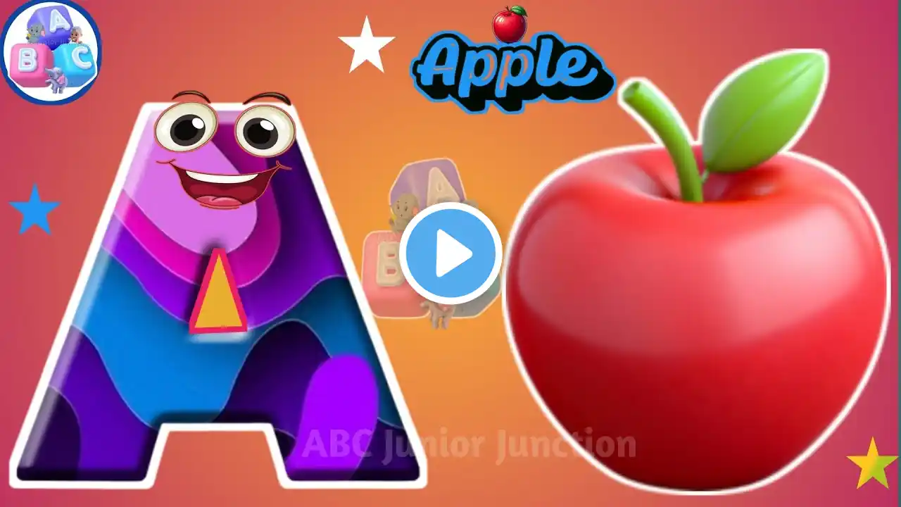 ABC Kid's Song / Phonics Song / A for Apple / Toddler Song / Kiddos Study Zone / Tiny Tots / A to Z