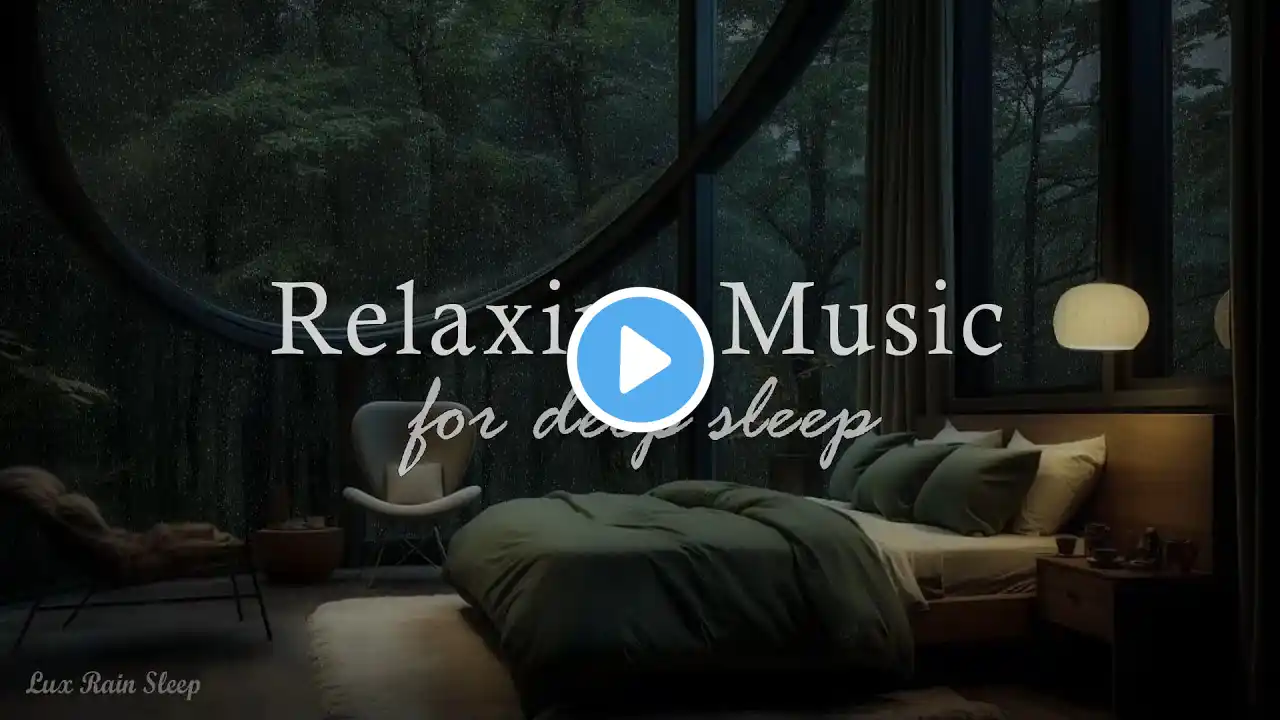 Peaceful Sleep Music 🌧️🎹 Soft Piano Melodies and Rain Sounds for a Restful and Calm Night 🌿💤