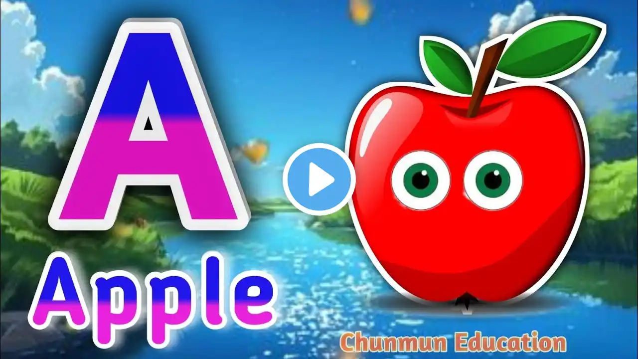 Phonics Song 2 with TWO Words in 3D - A For Airplane - ABC Alphabet Songs with Sounds for Children