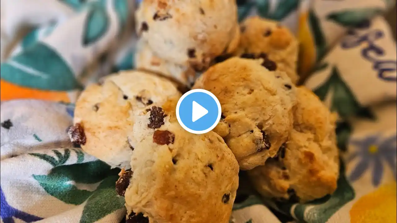 Fluffy Fruit Scones