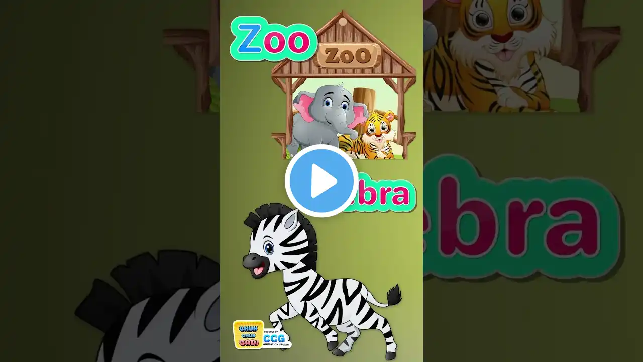 Learn Letter Z 🔠 | Z for Zoo 🏞️ Z for Zebra 🦓 | ABC Song for Kids