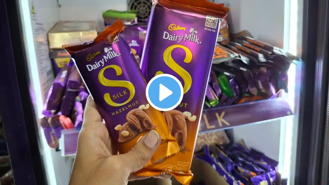 Cadbury Dairy Milk Silk Hazelnut Chocolate🍫🫠#love #chocolate #short  #viral #trending #shorts #video