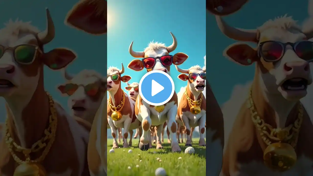 FUNNY COW DANCE 🐄| COW SONG  _ COW VIDEOS | DANCING COW | ANIMAL SOUND