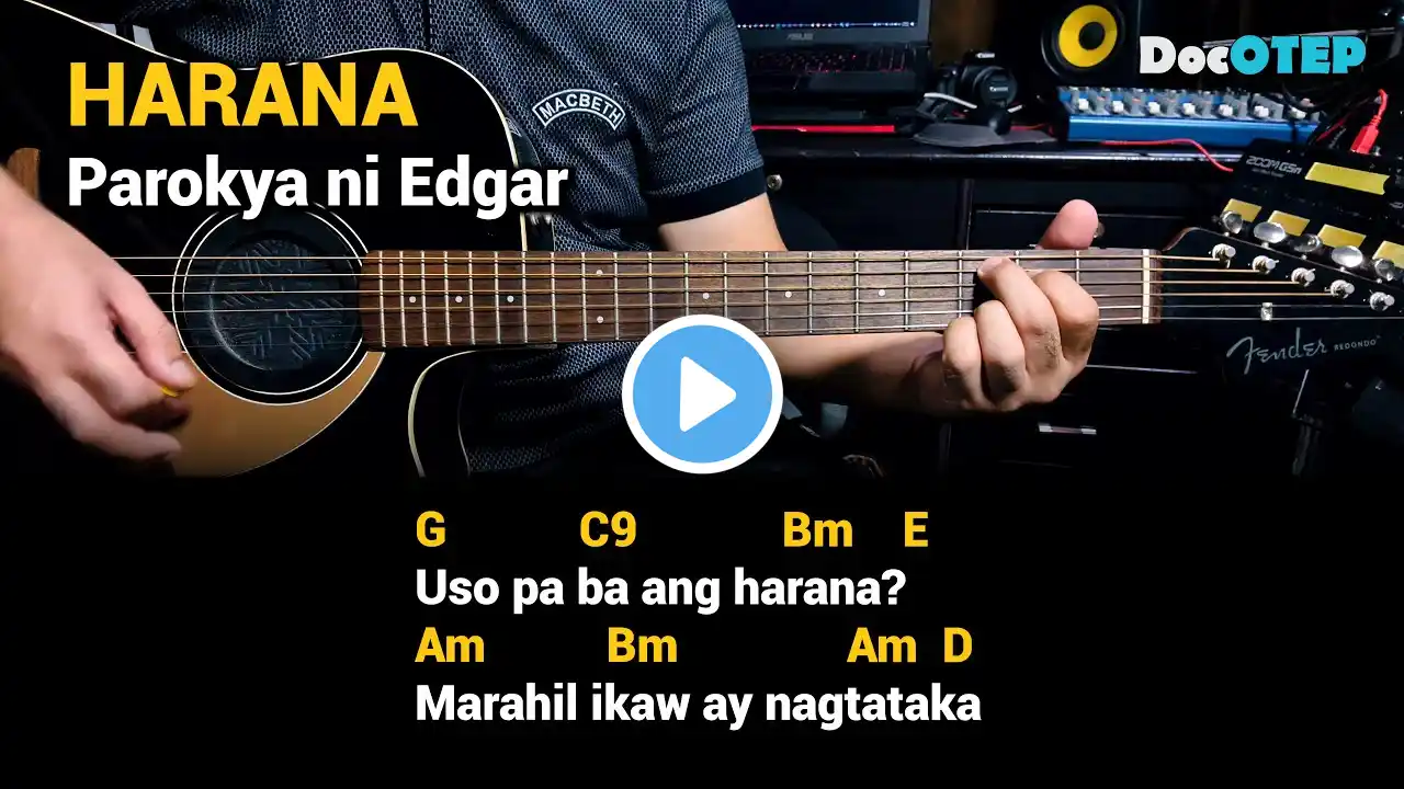 Harana - Parokya ni Edgar (Guitar Chords Tutorial with Lyrics)