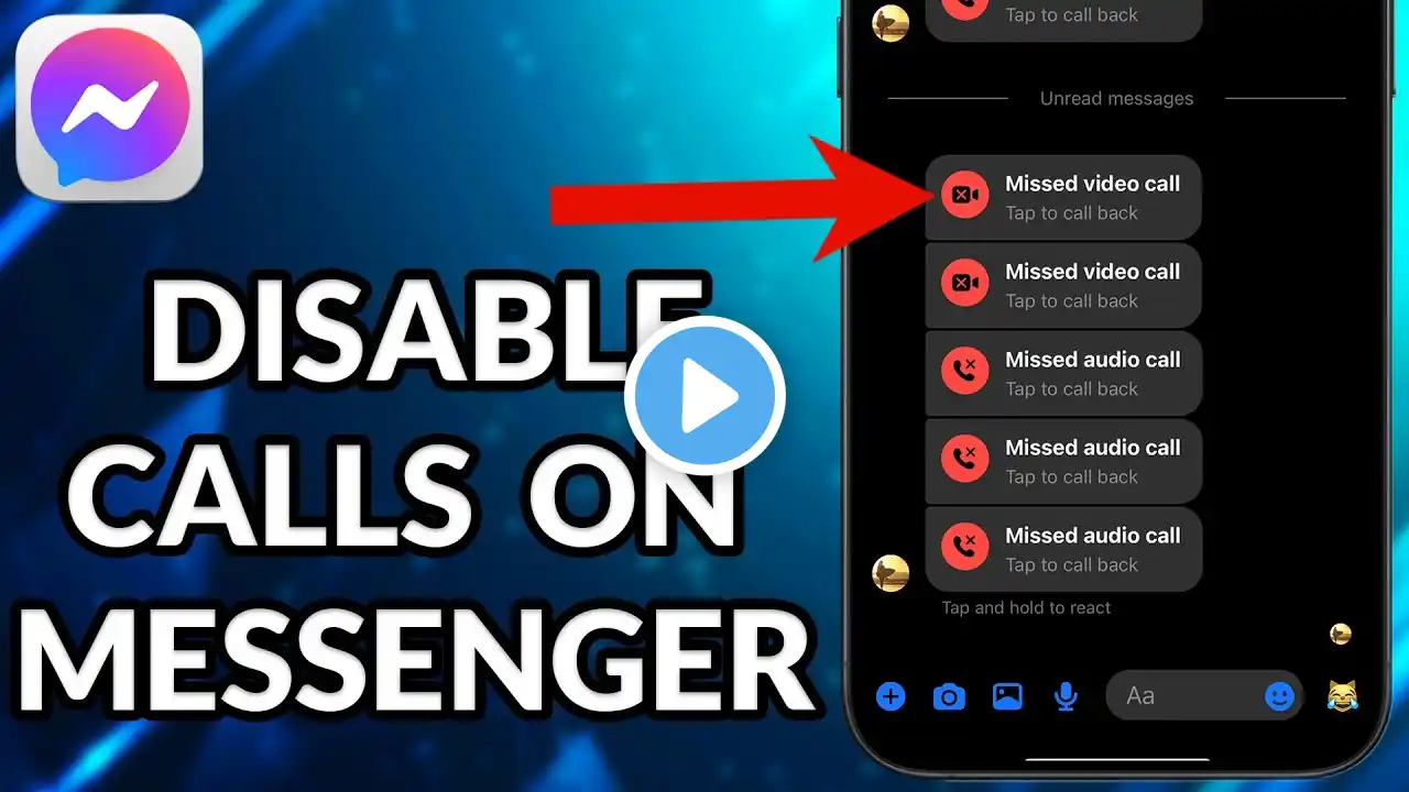 How To Disable Calls On Messenger iPhone