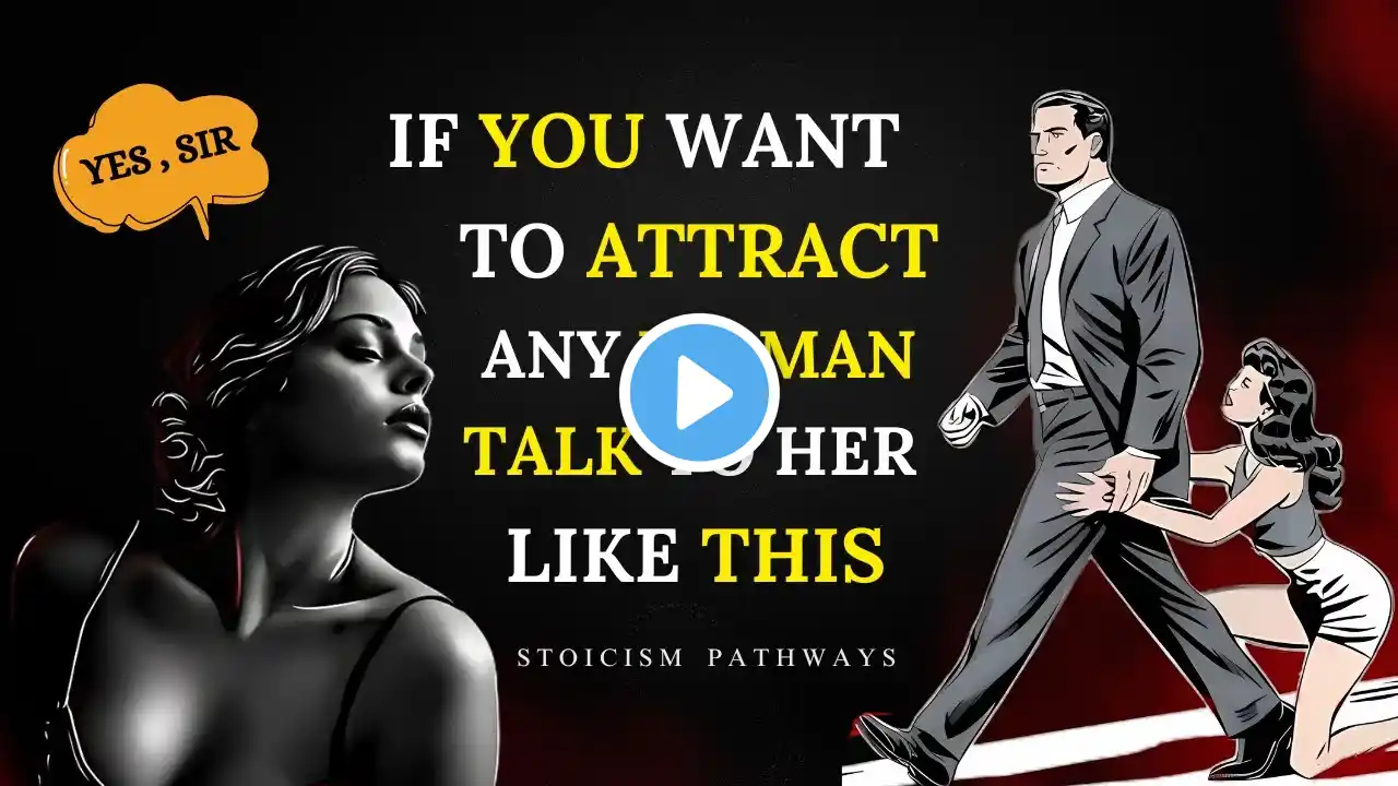 HOW HIGH VALUE Men Attract ANY WOMAN Without LIFTING a FINGER | STOICISM PHILOSOPHY