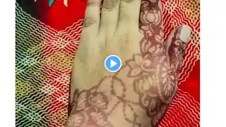 bridal mehndi design💫