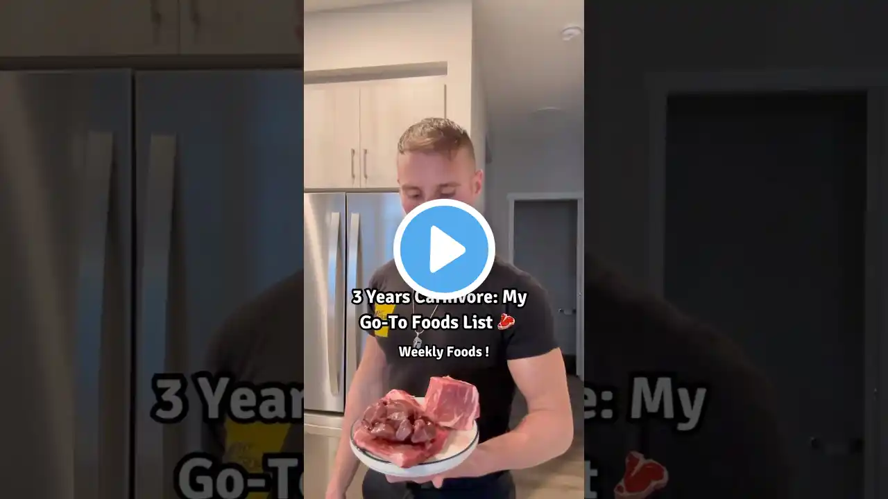 🦁 3 Years Carnivore: My Go-To Foods List 🥩