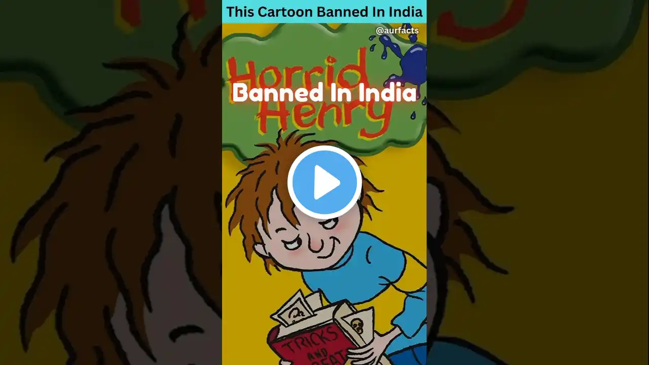 Why Horrid Henry Cartoon Banned In India | Horrid Henry In Hindi | Bas Karo Henry |