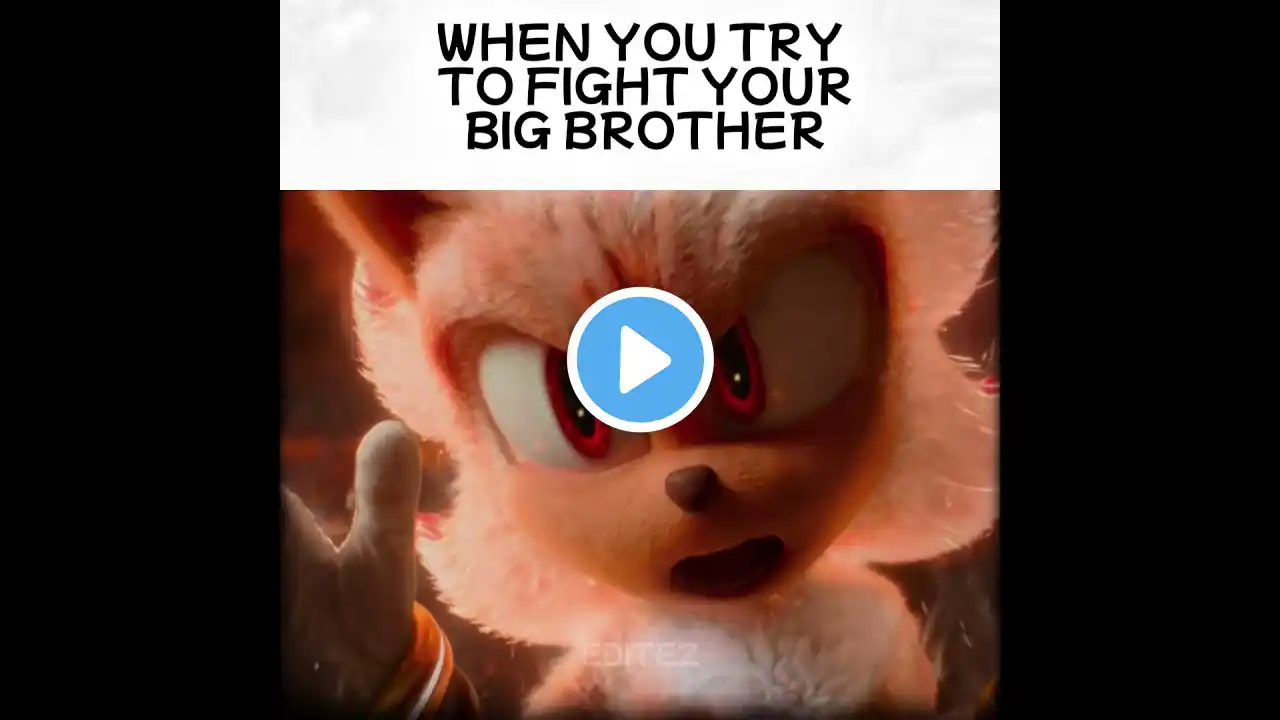 “WEAKLING” - Shadow (“Sonic the Hedgehog 3”) Edit |MONTAGEM SUPERSONIC(Super Slowed)|TIKTOK VERSION