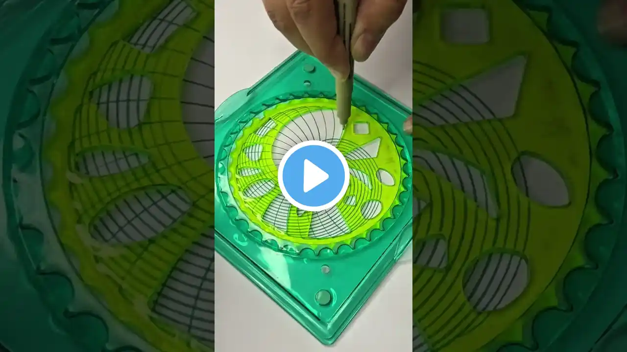 Beautiful ASMR Spirograph patterns! #art #shorts #spirograph #satisfying #trending #asmr #relaxing
