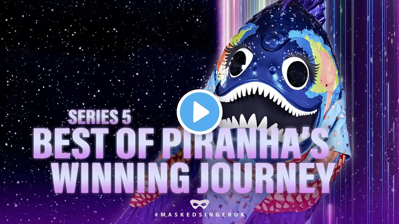 PIRANHA's Winning Journey - Danny Jones of McFly | BEST OF | The Masked Singer UK | Series 5